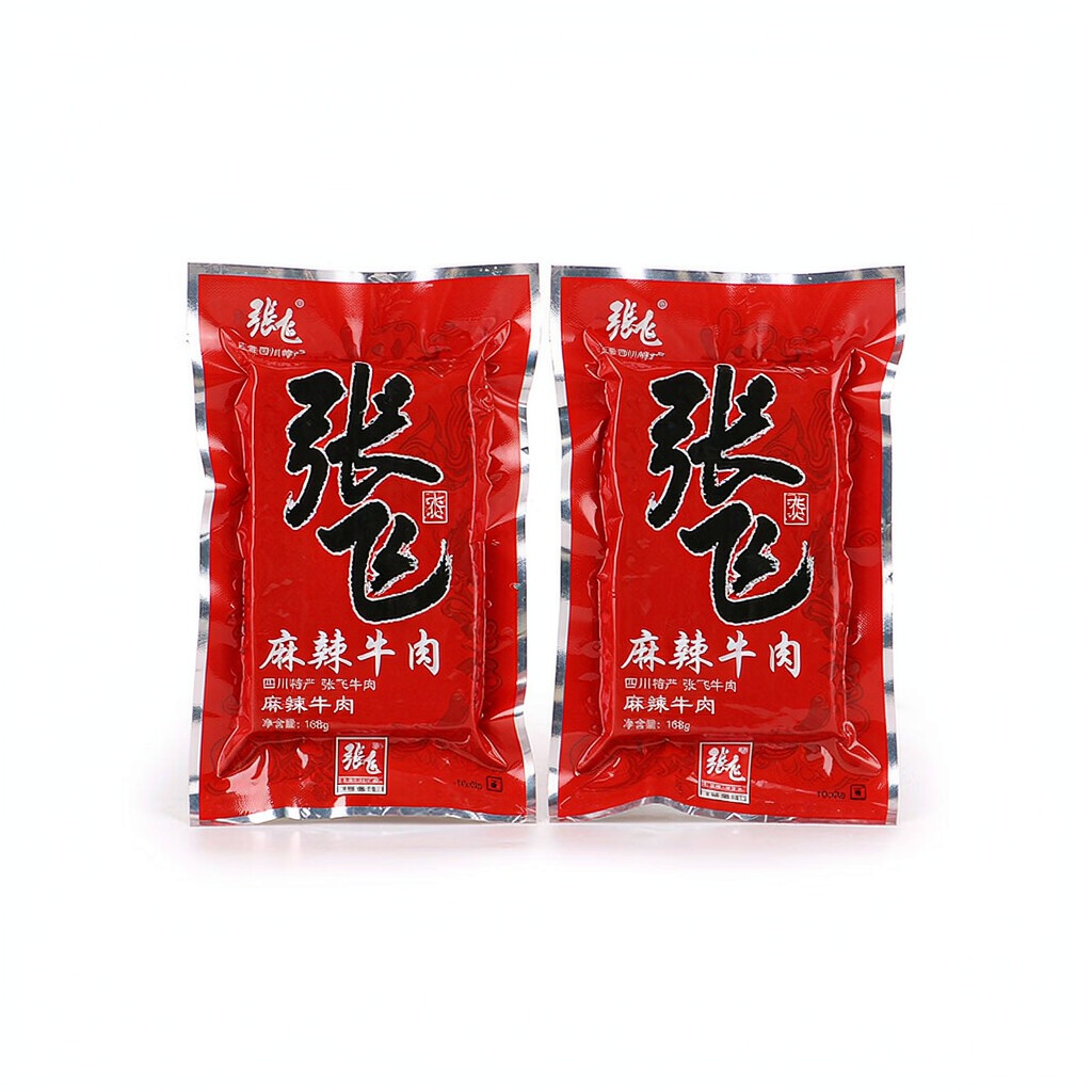四川特产 张飞牛肉 麻辣味 250g×2袋