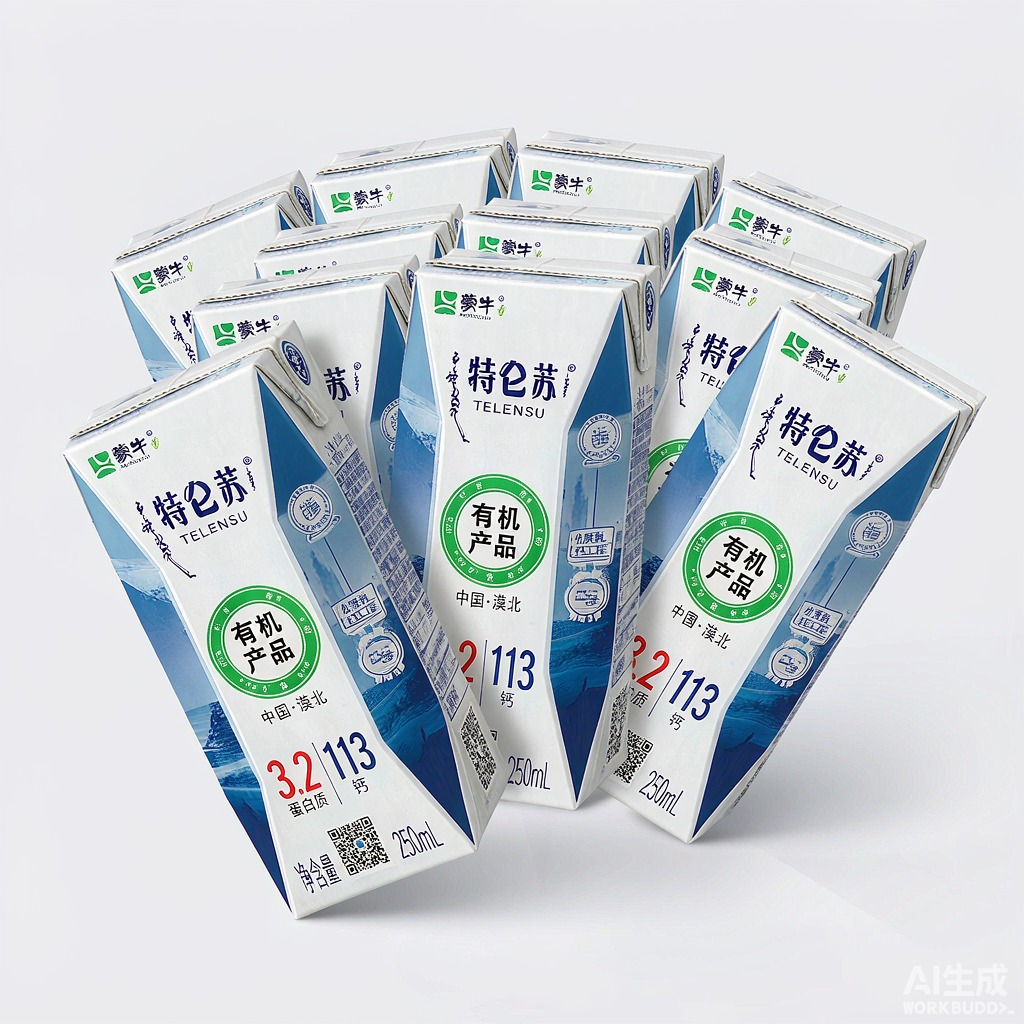 蒙牛 特仑苏有机纯牛奶 250ml×12盒