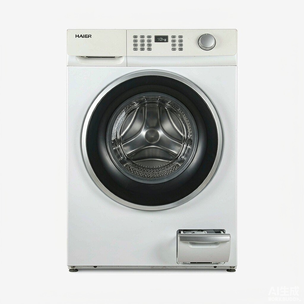 海尔 滚筒洗衣机 10kg 智能投放
